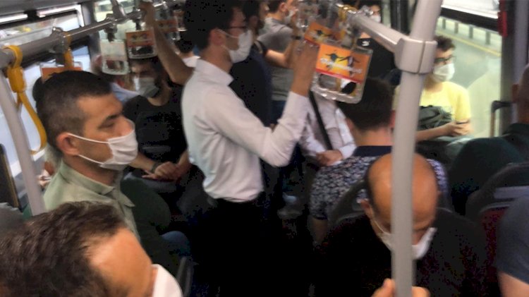 Metrobüslerde tıka basa yolculuk: Seferlerin artırılmasını istediler