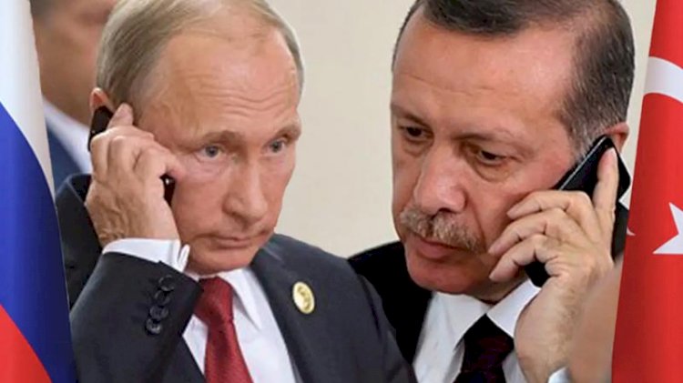 Erdoğan, Putin'le görüştü
