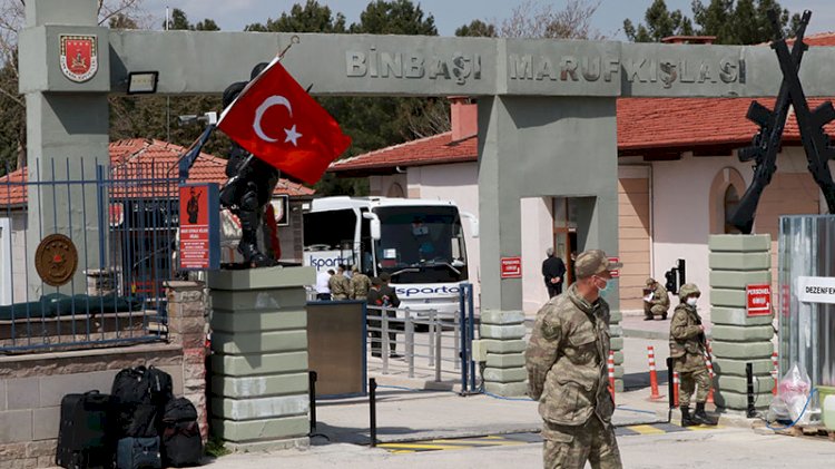 Burdur'da 33 askerde Kovid-19 tespit edildi!