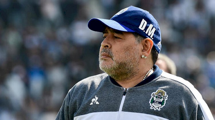 Efsane futbolcu Maradona’ya veda