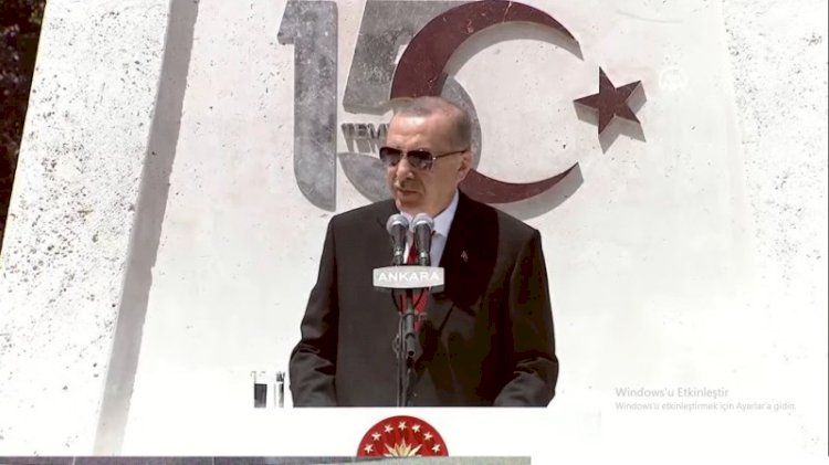 Erdoğan'dan 15 Temmuz konuşması: Başarılı olsalardı...