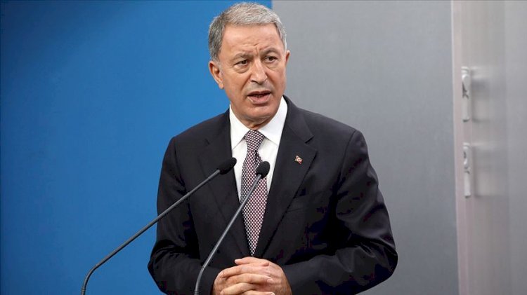 Hulusi Akar'dan 'yaptırım' açıklaması