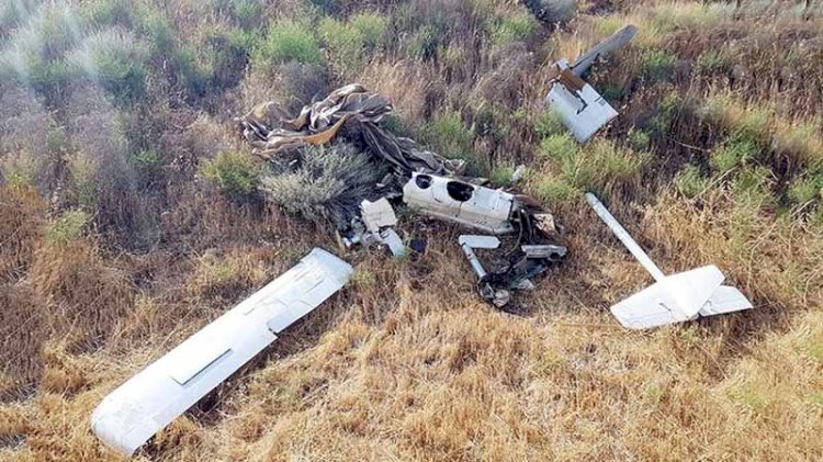 Azerbaycan ordusu Ermenistan'a ait İHA'yı düşürdü