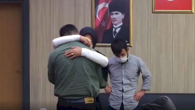 İkna edilen PKK'lı terörist Suriye sınırında teslim oldu