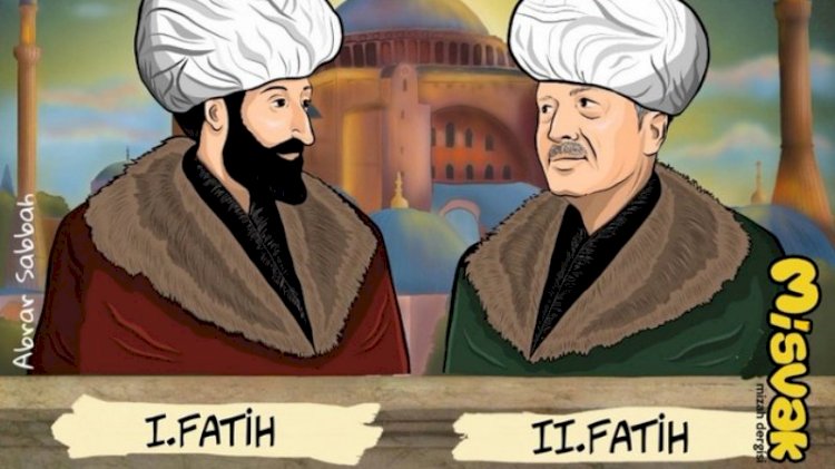 Erdoğan'ı '2. Fatih' yaptılar!