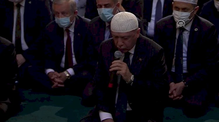Tayyip Erdoğan'dan 'Ayasofya 24 saat açık kalsın' talimatı