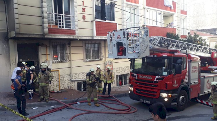 Esenyurt'ta yangın: Anneanne ile torun hayatını kaybetti