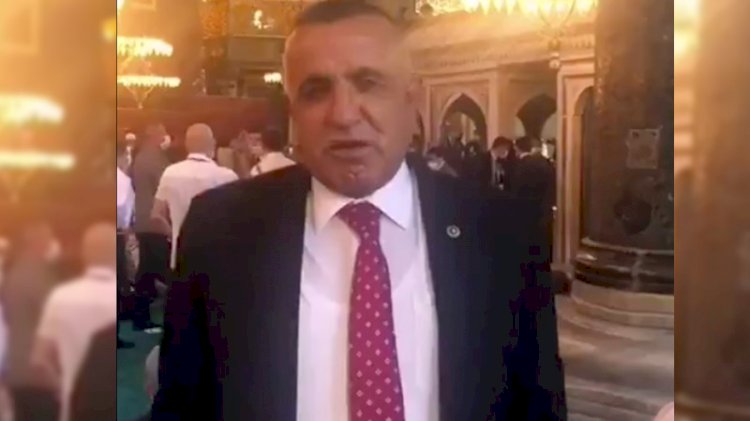 Ayasofya’da maskesiz duran AKP’li vekil koronavirüse yakalandı