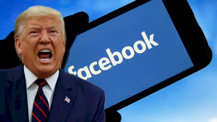Facebook Trump'ın paylaşımını sildi