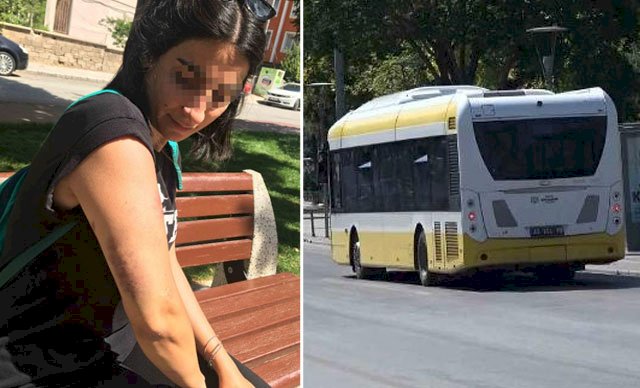 Kız kardeşler belediye otobüsünde dövüldü
