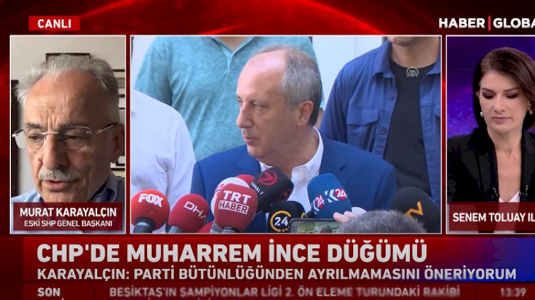 Karayalçın'dan flaş 'Muharrem İnce' açıklaması