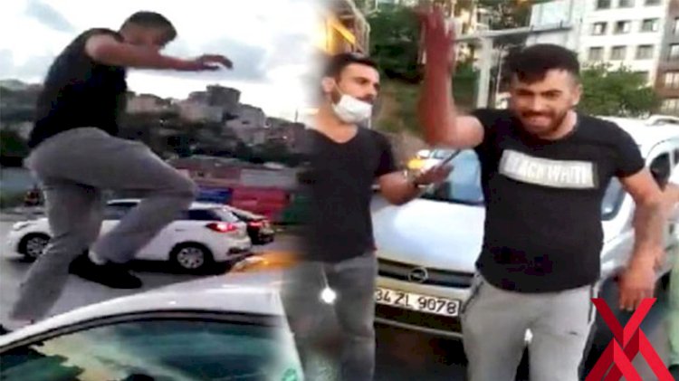 İstanbul'da trafikte kadına küfredip saldıran maganda tutuklandı