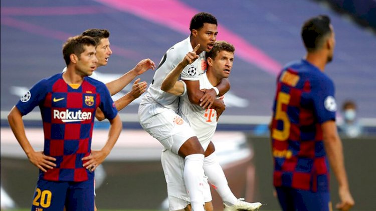 Bayern Münih, Barcelona'ya 8 attı