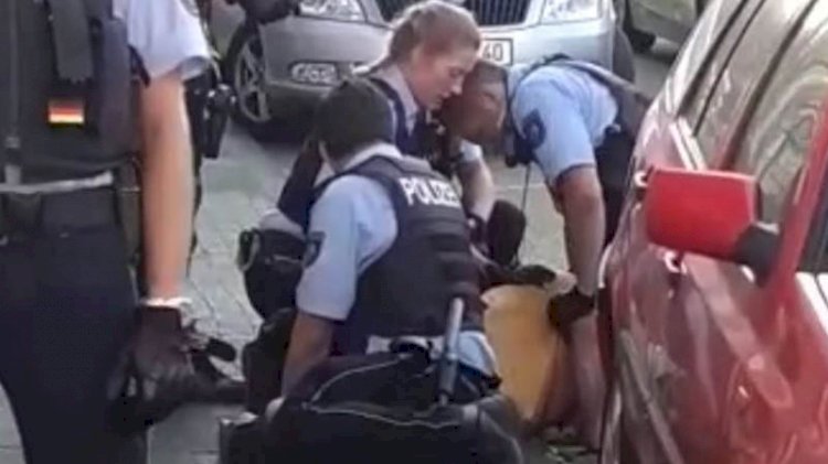 Almanya’da polis Türk aileyi darp etti... 'Floyd'un başına gelenleri yaşadık'