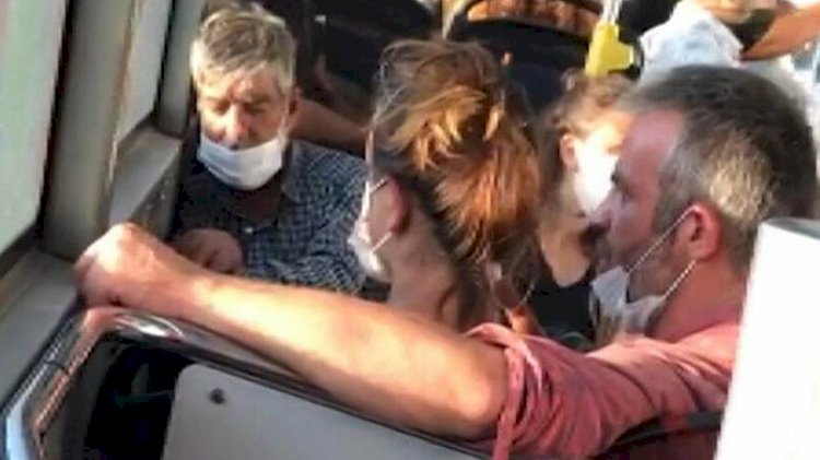 Otobüste kadına tokadı böyle savundu