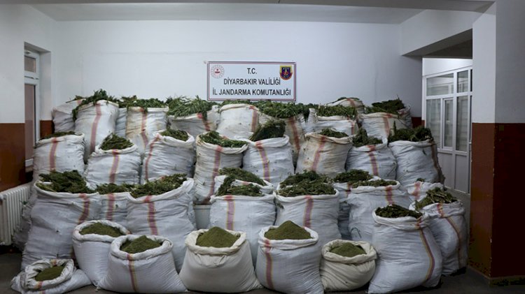 Diyarbakır'da büyük narkotik operasyonu