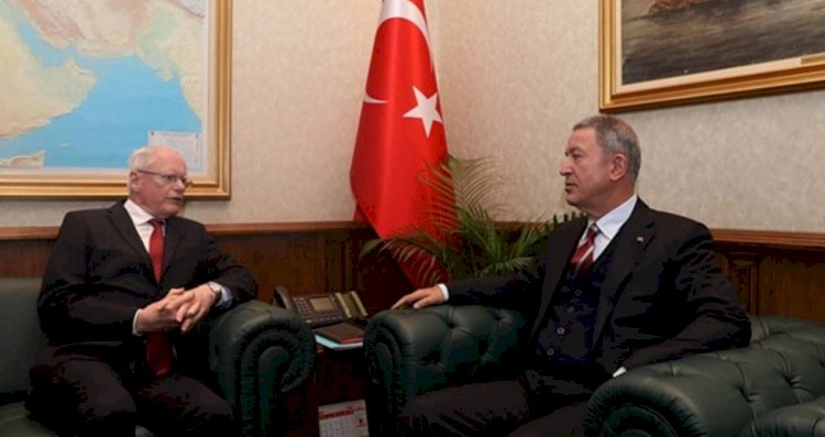 Hulusi Akar, James Jeffrey'i kabul etti