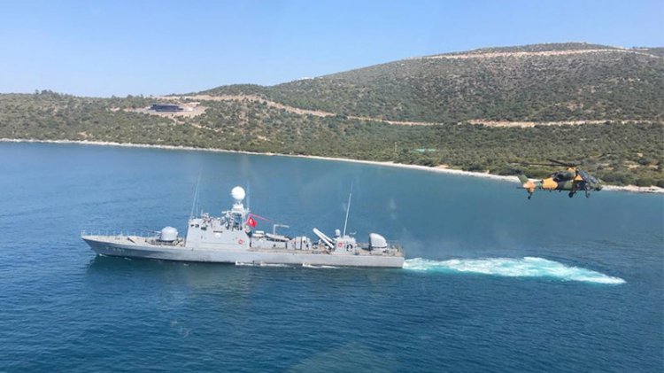 MSB duyurdu... Ege ve Akdeniz’de eğitimler