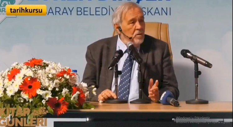 İlber Ortaylı, 'Fesli'yi eleştirirken mikrofon kalkmıştı... AA'dan açıklama geldi