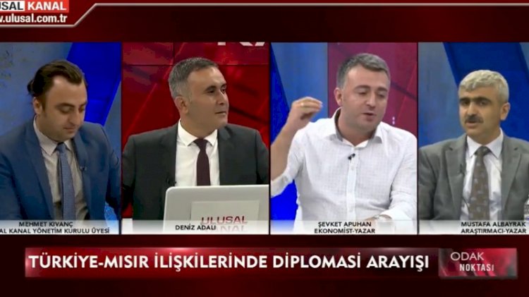 Lozan'ı hedef alınca canlı yayını terk etti