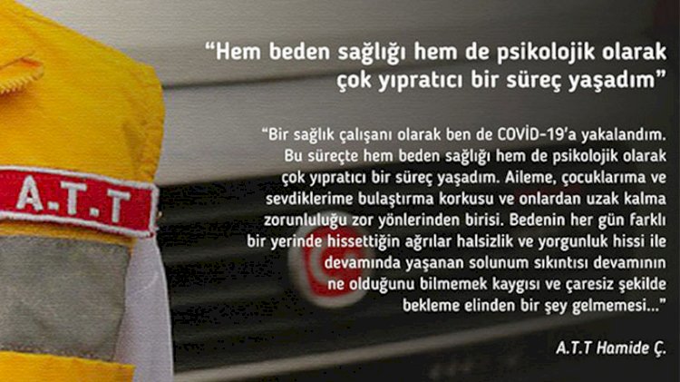 Bakan Koca, koronavirüsü yenen bir sağlık çalışanının sözlerini paylaştı