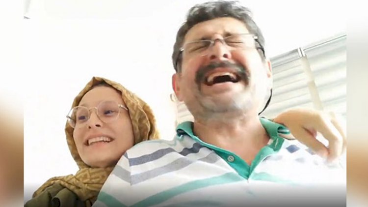 Kızının üniversite sonucuna sevinen baba sosyal medyada gündem oldu