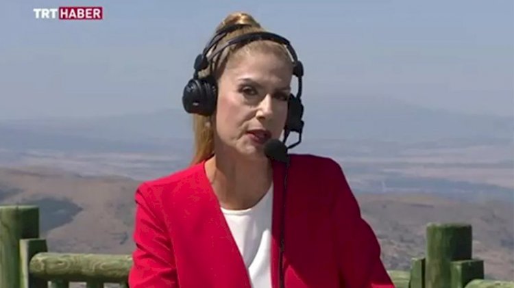 TRT spikeri canlı yayında bayıldı