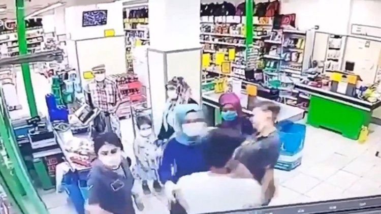 Market çalışanı kadını darbeden şüpheli serbest
