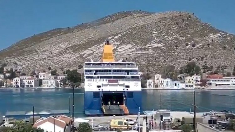 Meis'te yeni tahrik! Yunan askerleri milli marş okudu