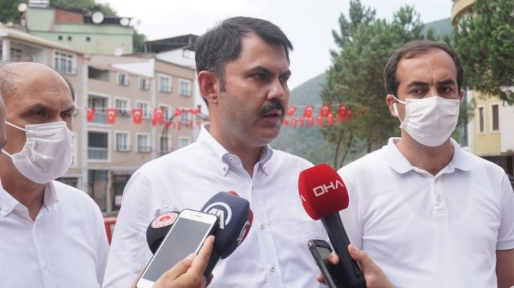 Bakan Murat Kurum: Depremle, selle, heyelanla yaşamayı öğrenmek zorundayız