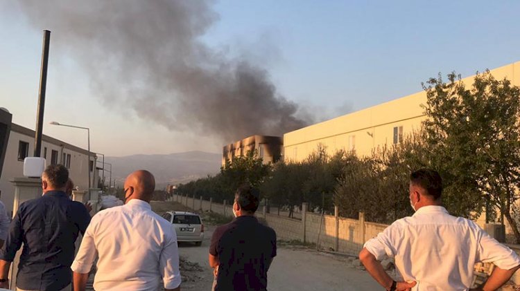 Bakliyat fabrikasında patlama... Ölü ve yaralılar var