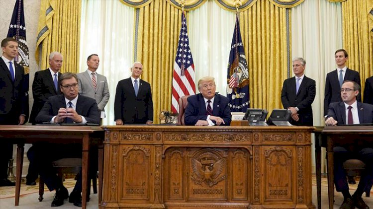 Vucic, o sözleşmeyi okumadı mı: Trump'ın sözleri sonrası şaştı kaldı