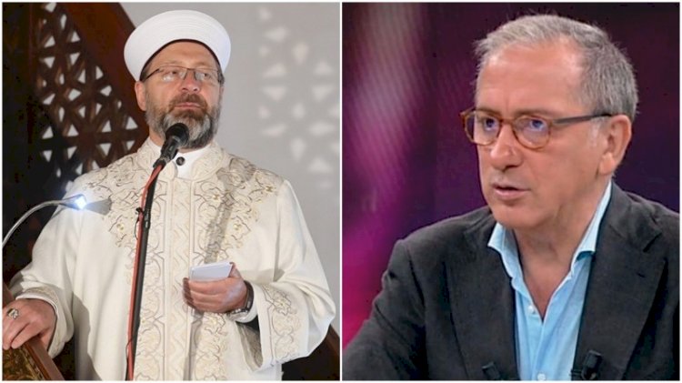 Ali Erbaş ile Fatih Altaylı'nın 'Mercedes' kavgası