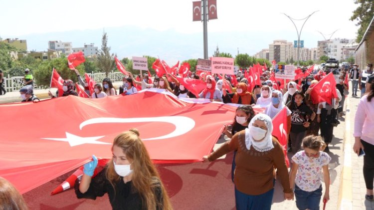 Anneler Diyarbakır'dan sonra Şırnak'ta da ayaklandı