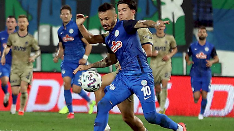 Fenerbahçe, Çaykur Rizespor'u 2-1 mağlup etti