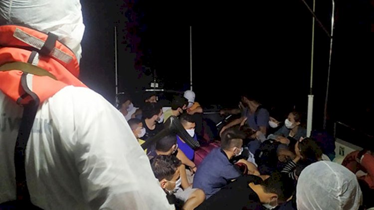 Alanya'da teknede 120 kaçak göçmen yakalandı