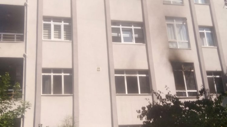 Kartal'da yangın