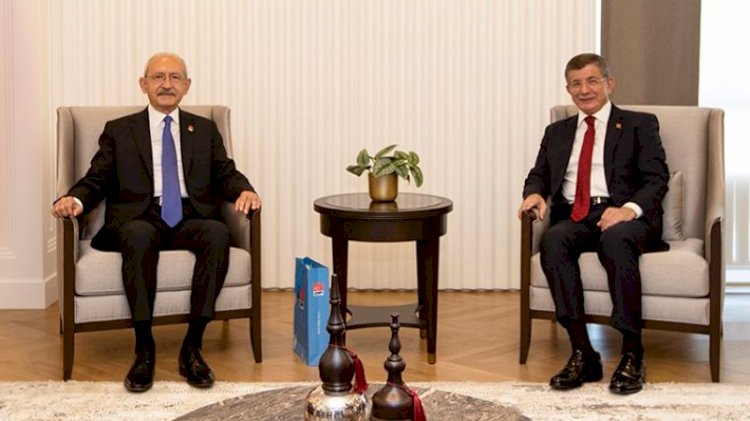Kılıçdaroğlu-Davutoğlu görüşmesinde 'ortak payda' vurgusu