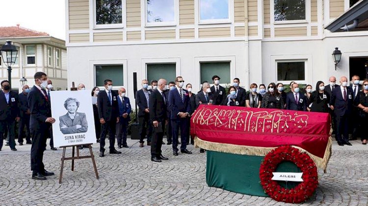 Suna Kıraç son yolculuğuna uğurlandı