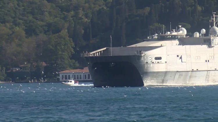 Bir ABD gemisi daha Karadeniz'de