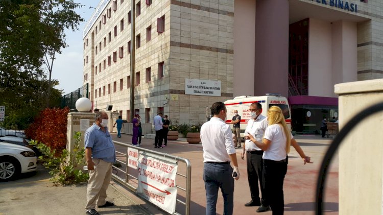 Testi pozitif çıktı, hastanenin 4. katından atladı!
