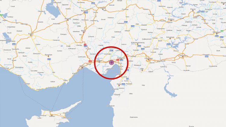 Adana'da deprem