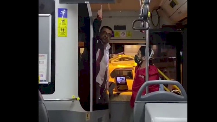 Metrobüs şoförü 'alkollu yolcu taşımıyorum' diyerek genç kadına böyle saldırdı