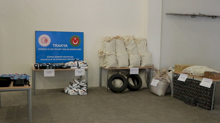 Sınır kapılarında büyük uyuşturucu operasyonu