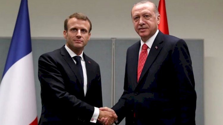 Krizden sonra ilk temas... Erdoğan ve Macron'dan kritik görüşme