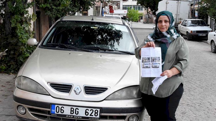 Hiç gitmediği İstanbul'dan park cezası yedi