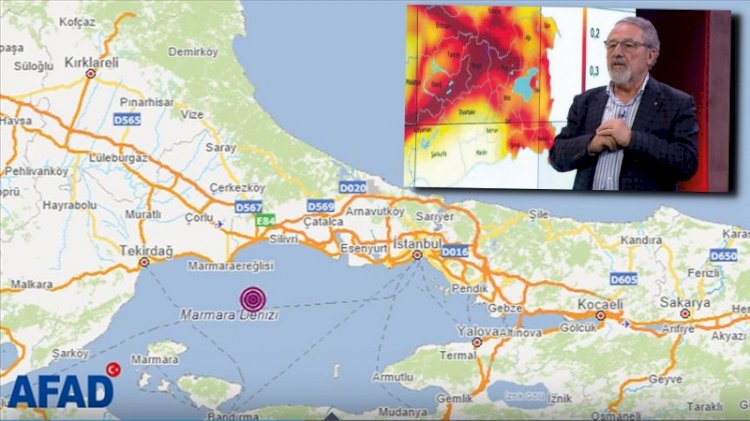 Prof Dr Naci Görür: Depremin yeri endişe verici!
