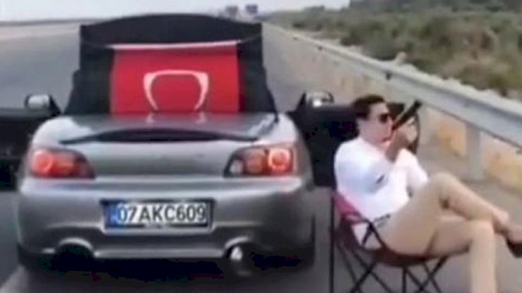 Otoyol kenarında etrafa ateş açan kişi hakkında yeni gelişme