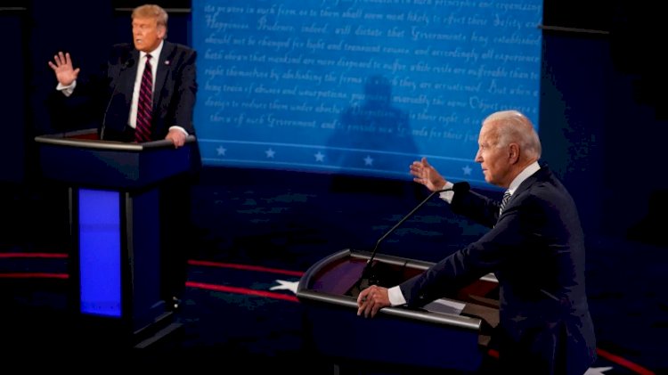 Canlı yayında kapıştılar... Trump-Biden tartışmasında sert sözler
