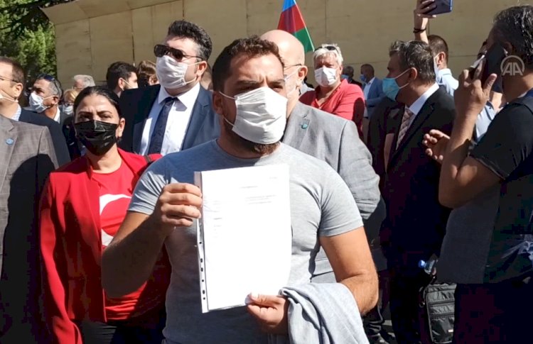 O partinin üyelerinden Azerbaycan'a gönüllü askerlik başvurusu